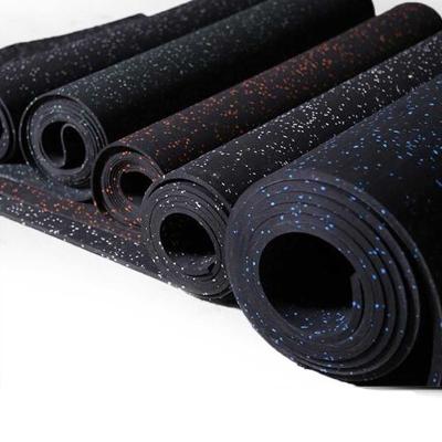 China Non-Toxic High Quality Gym Mat Rubber Interlocking EPDM Cross Fitness Rubber Flooring for sale