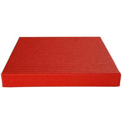 China Pe Muttahida Majlis-e-Amal 2m IJF Certification Judo Red Mat /Jujitsu Tatami For Martial Art for sale