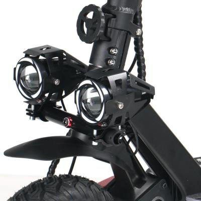 China Electric scooter bright led headlights for electric scooter spare parts and accessories, electric scooter angel eyes lights for sale