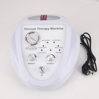 China Hot Selling ABS Chest Massager Machine Female Breast Enhancement Electric Breast Tightening Massager Vacuum Therapy Massage for sale