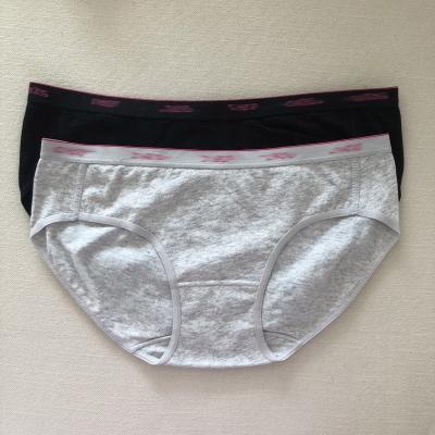 China OEM Women Letter Size Design Heaven and Earth Size Lady Antibacterial Underwear Customized Cotton Breathable Underwear for sale