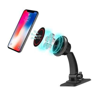 China 360 Adjustable Magnetic Dash Mount Car Phone Holder Magnetic Car Phone Holder, Universal Car Phone Holder Magnet, Compatible with iPhone for sale