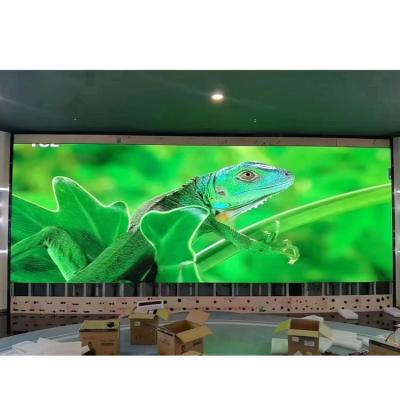 China Indoor Cabinet Size16: 9 Ratio Indoor P0.93 P1.25 P1.56 P1.875 P2.5 Ultra-thin&light Design Led Panel Led Display Screen For Conference for sale