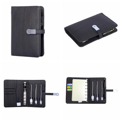 China USB CPU Power Bank Leather Notebook With USB Factory Shenzhen for sale