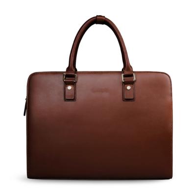 China Simple and noble elegance multifunctional men's casual Tote Bags Men's genuine leather briefcase for sale