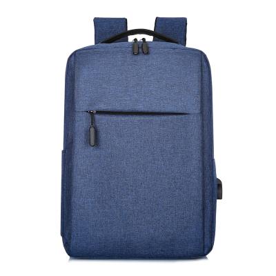 China Wholesale Custom Logo Polyester School Backpack Bag Light Outdoor Waterproof Laptop Backpacks With USB for sale