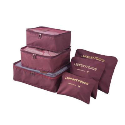 China 2020 hot sale folding underwear storage set clothing shoes business travel storage bag for sale