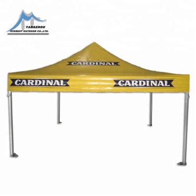 China Custom Pop Top Banner Wedding Party Events Aluminum Folded Beach Tent for sale