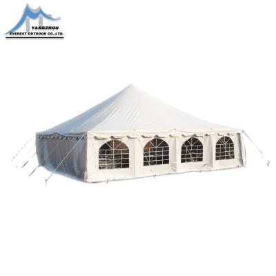 China Chinese Wedding Party Ceremony 40x40ft Pole Tent For Wedding Or Party for sale