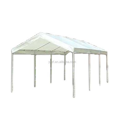 China Outdoor Portable Metal Car Parking Canopy Garages, Canopies And Parking Lots Metal All-weather Steel PVC Coated Support Powder Coated Hotels for sale