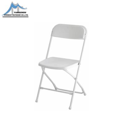 China Garden Chair Plastic Folding Chairs For Wedding Tents Or Exhibition Tents for sale