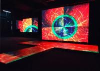 China La UL delgada del CE ROHS de la pantalla de IP65 1200Nits 5.95m m Dance Floor LED aprobó en venta