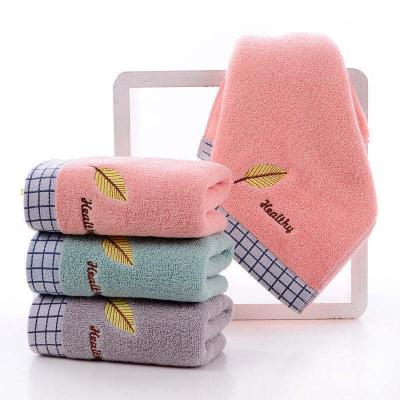 China Manufacturer Selling Water Absorption Child Safe Cotton Cleansing Wholesale Facial Towels For Home for sale