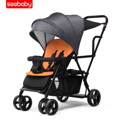 China Good Fashion.eco-friendly luxury high quality made in china hot mom folding classic baby carriage baby stroller durable twins for sale