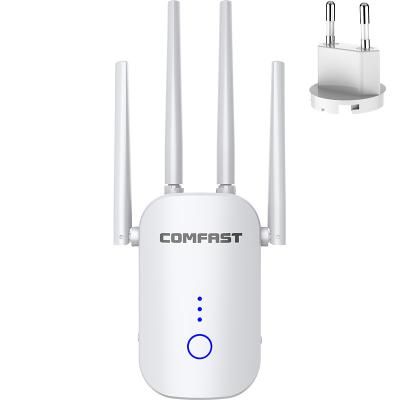 China 4x 10/100/1000Mbps Home Wireless Router WIFI Dual Band Router WR758AC1200M Mbps 2.4G +5G for sale