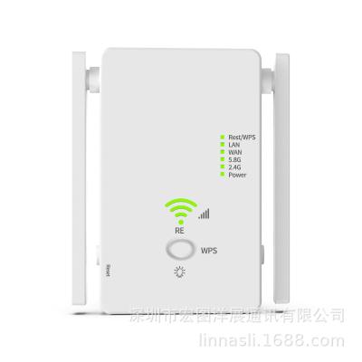 China 2.4GHZ&5.8GHz Home 1200Mbps Cheap Wireless Vpn Ups With Sim Card 4g Wireless Router With Sim Card Slot for sale