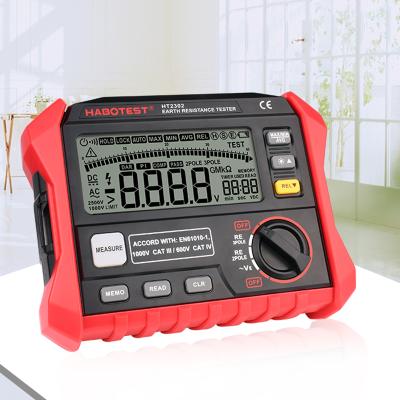 China HT2302 Habotest Digital Earth Resistance Tester With Data Logging 100 Groups Of Ht2302 for sale