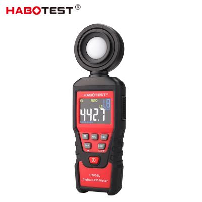 China HABOTEST HT620L Lux Meter Digital Light Meter LED Gauge Tools Luminometer Handheld Photometer 19cm*6cm*3.3cm for sale