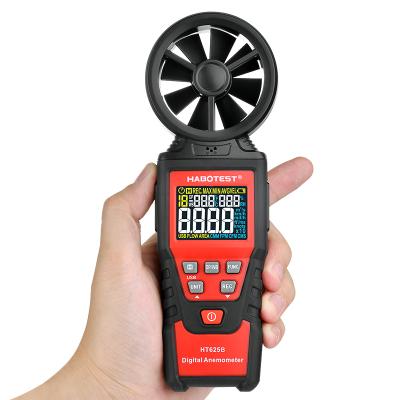 China HABOTEST HT625B USB Type Air Humidity Tester Digital Anemometer Wind Vane Anemometer With Analog Bar HT625B for sale