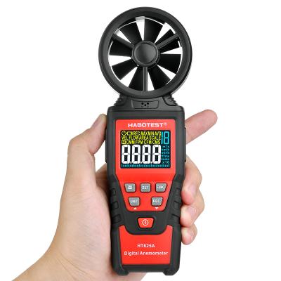 China China Low Price Holdpeak Digital Habotest HT625B 9999 Counts Handheld Wind Speed ​​Digital Anemometers HT625B for sale