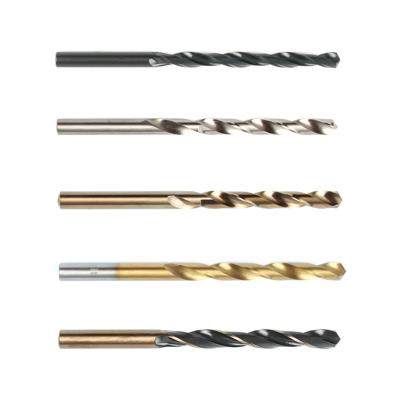 China Factory High Quality HSS M35 Cobalt Straight Shank Twist Drill Bits for Stainless Steel Drilling for sale