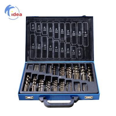 China Factory High Quality HSS Twist Drill Set 170 pcs Cobalt Metal Tools drill Bits Set for sale