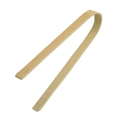 China MIni Kitchenware Serving Tongs Bamboo Food Clip Sustainable Natural Bamboo Tongs for sale