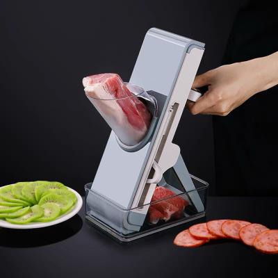 China Viable Vegetable Cutter Grater Kitchen Fruits Chopper Slicer Machine Dicer Online Spiral Drain Basket Mandoline Commercial for sale