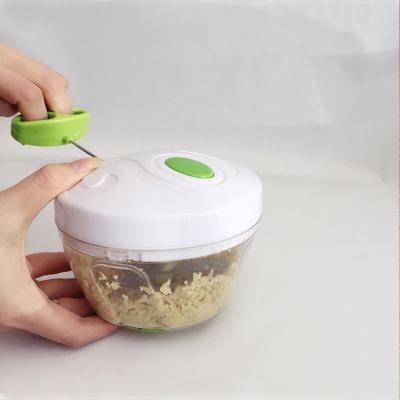 China Sustainable Universal Home Use Kitchen Accessories Top Selling Amazon Manual Garlic Chopper Vegetable Cutter for sale