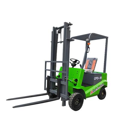 China Electric Stacker Pallet Stacker Hotels Self Loading Forklift Semi Electric Hydraulic Forklift for sale