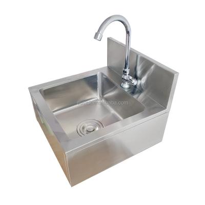 China Resturant Commercial Kitchen Equipment Factory Supply wall mounted stainless steel hand made commercial hand wash basin sink with high performance for sale