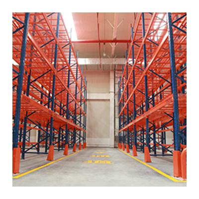 China Corrosion Protection Warehouse Racking System Pallet Storage Shelf Custom 2 Ton Capacity Beam Heavy Duty Rack for sale