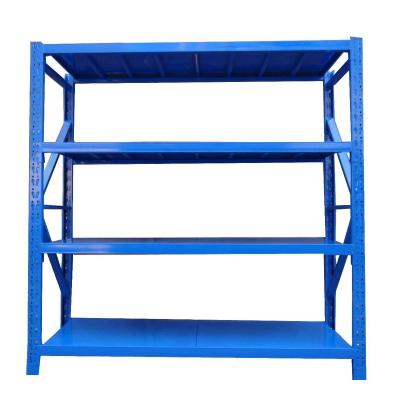 China Esd Protection Boltless Light Duty Rivet Metal Shelf Rack Bracket For Garage Storage for sale