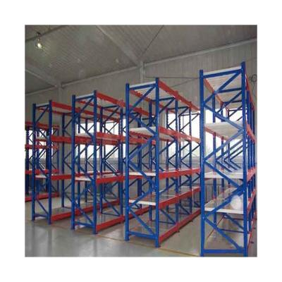 China Corrosion Protection Warehouse 50mm Pitch Adjustable Longspan Rack Medium Duty Steel Industrial Shelving for sale