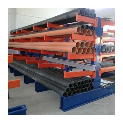 China Industrial Heavy Duty Corrosion Protection Warehouse Adjustable Steel Cantilever Racking System With Single Or Double Sided for sale