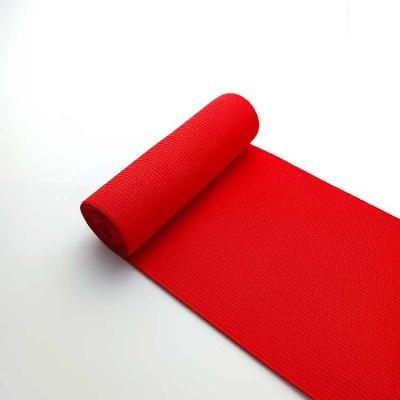 China Elastic 12 Years Manufacturing Elastic Band Knitted Stretch Webbing Wide Sewing Elastic Band For Clothes for sale