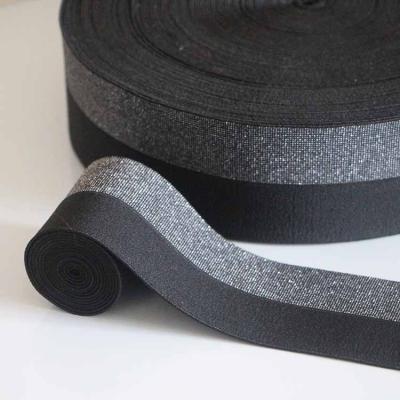 China Black and Plush Elastic Balance Elastic Comfortable Seam Elastic Band for sale