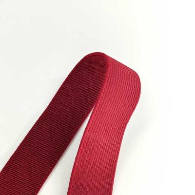 China Custom Logo Band Underwear Jacquard Elastic Wholesale Price Private Band Nylon Webbing Belt For Clothing for sale