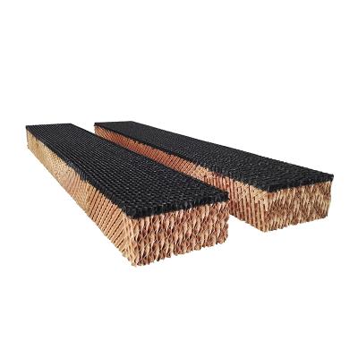 China Farms Honeycomb Air Cooler Wrapping Paper System Craft Paper Honey Comb Greenhouse Evaporative Cooling Pad for sale