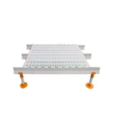 China Livestock Farm Slat Flooring For Chicken Animal Plastic Flooring Recycled Stacking for sale