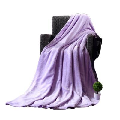 China Anti-pilling Super Soft Adults Winter Polyester Throw Flannel Fleece Blanket Wholesale for sale