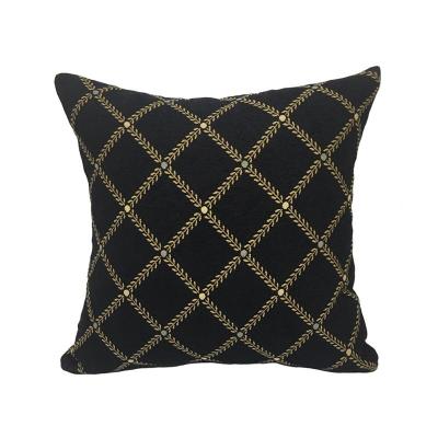 China Lattice Simple Style Luxury Jacquard Throw Blanket With Zipper for sale