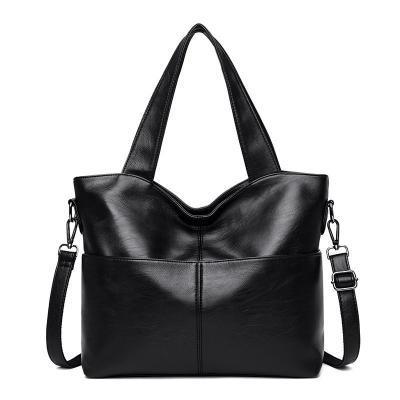 China Other Large Capacity PU Women Shoulder Bags High Quality Leather Handbag Cross - Body Messenger Tote Bags for sale