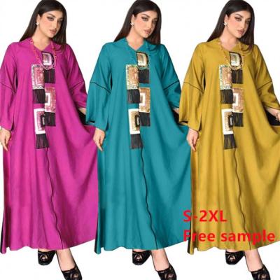 China Abaya Islamic Women Modest Muslimah Styling Best Selling MonsoonLong Sleeves Clothing Dubai Muslim Dress for sale