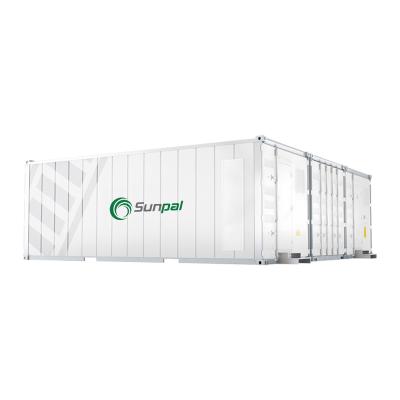 China Sunpal 20FT 40FT Off Grid Containers Battery Solar Energy Storage System 2500KWH for sale