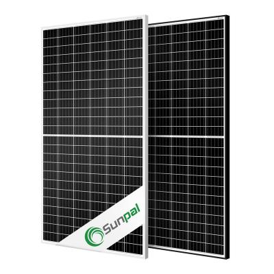 China Sunpal Solar Mono Solar Panel 390W 400W 405W 410W 144Cells Mono Solar Price Black Silver Frame OEM SP410M-72H for sale