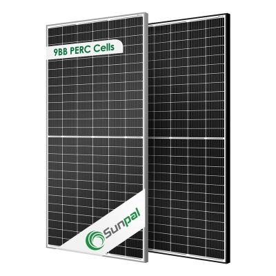 China Sunpal Perc Solar Panel 420W 430W 440W 450W 460W 470W 480W 156CELLS 9BB G1 Mono Cell Half Cut Solar Modules SP445M-78H for sale