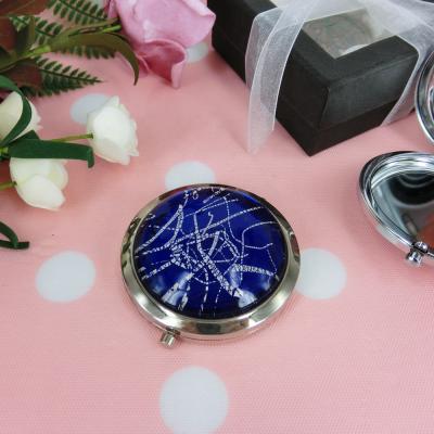 China Crafts Muano Italy Murano Glass Favor Pocket Mirror Wedding Bridesmaid Gift Ideas for sale