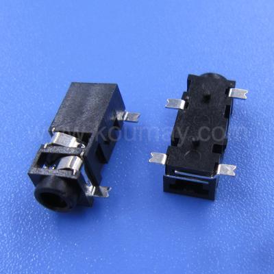 China Electronics Pj-208a Quad-Leg Patch SMD/SMT 2.5mm Computer Audio Speaker Earphone Audio Jack PJ208A for sale