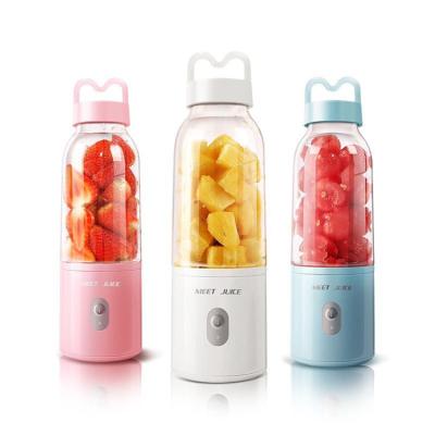 China Hot Selling USB Outdoor Portable Fruit Blender Personal Size Electric Rechargeable Smoothie Juice Cup for sale